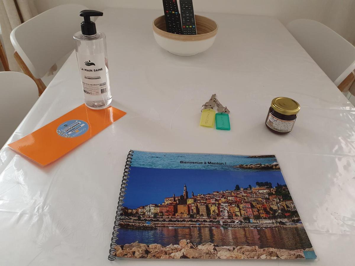 Superbe 2 Pieces Neuf A 100M De La Plage Menton Exterior photo